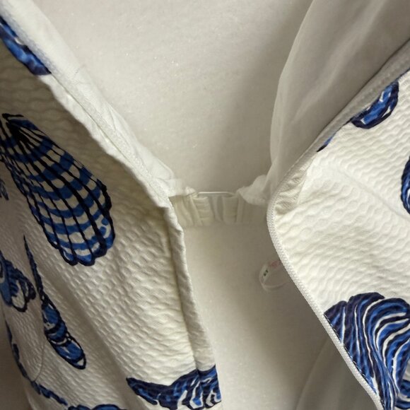 Lilly Pulitzer Vanna Strapless Dress 8 Fallin In Love Jacquard EUC - Picture 6 of 12